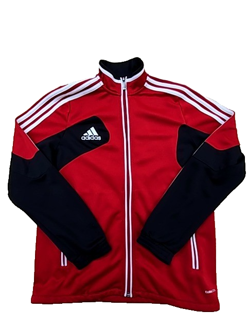 Adidas Men's Red Climacool Track Jacket Size L Vintage