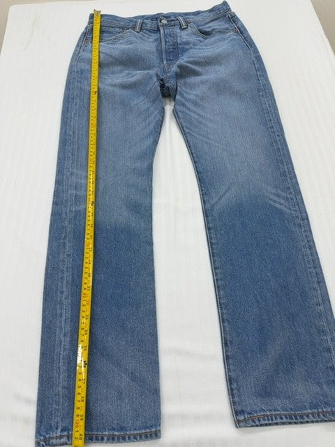 Levi Strauss Men's Vintage Blue 501 Original Jeans W32 L32