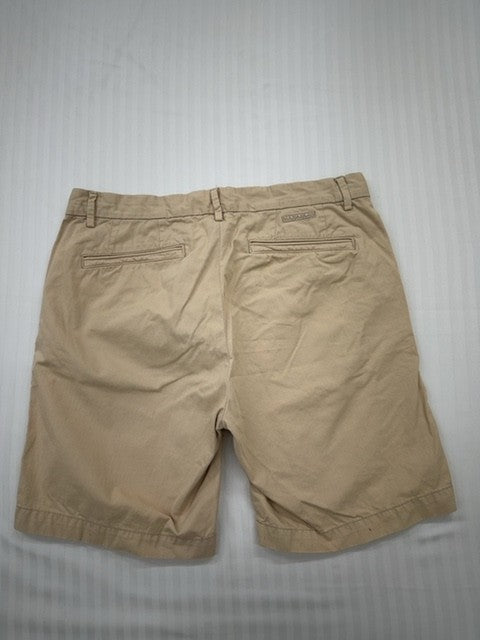 Napapijri Men's Beige Bermuda Shorts Size 34