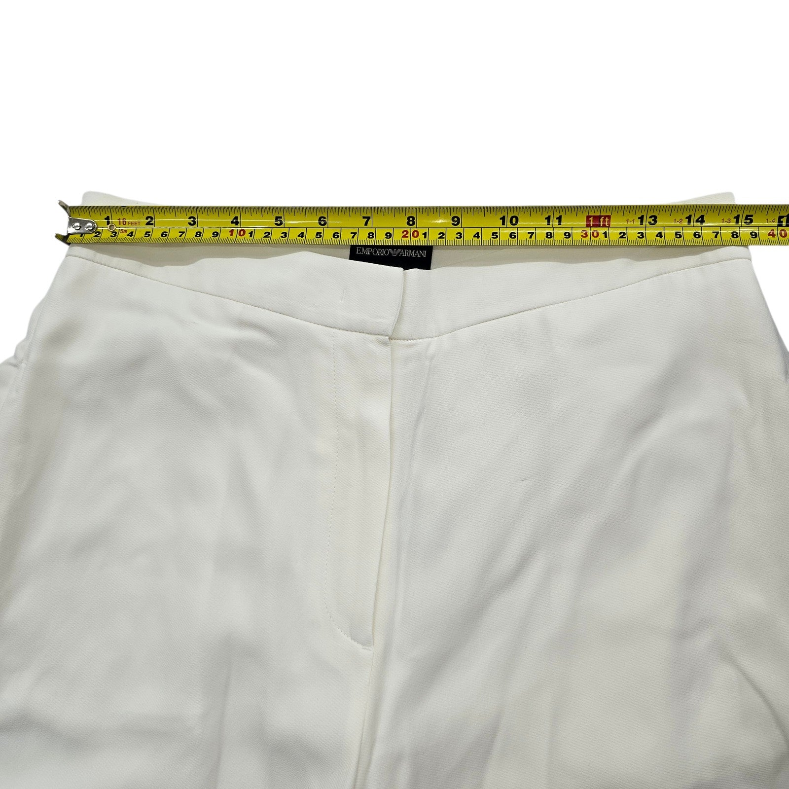 Emporio Armani Men White Trousers size 46 product image 5