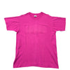 Vintage Fruit of the Loom Unisex Pink T-Shirt – Size L