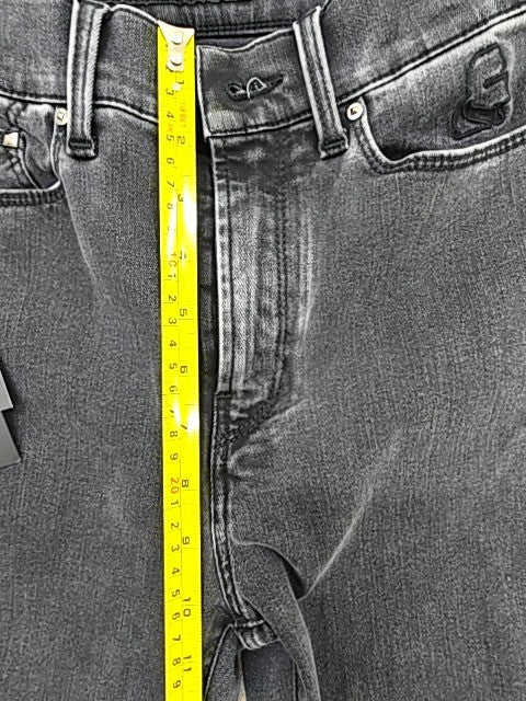 Calvin Klein Black Women's Size 25 Jeans Italy 98% Cotton Denim