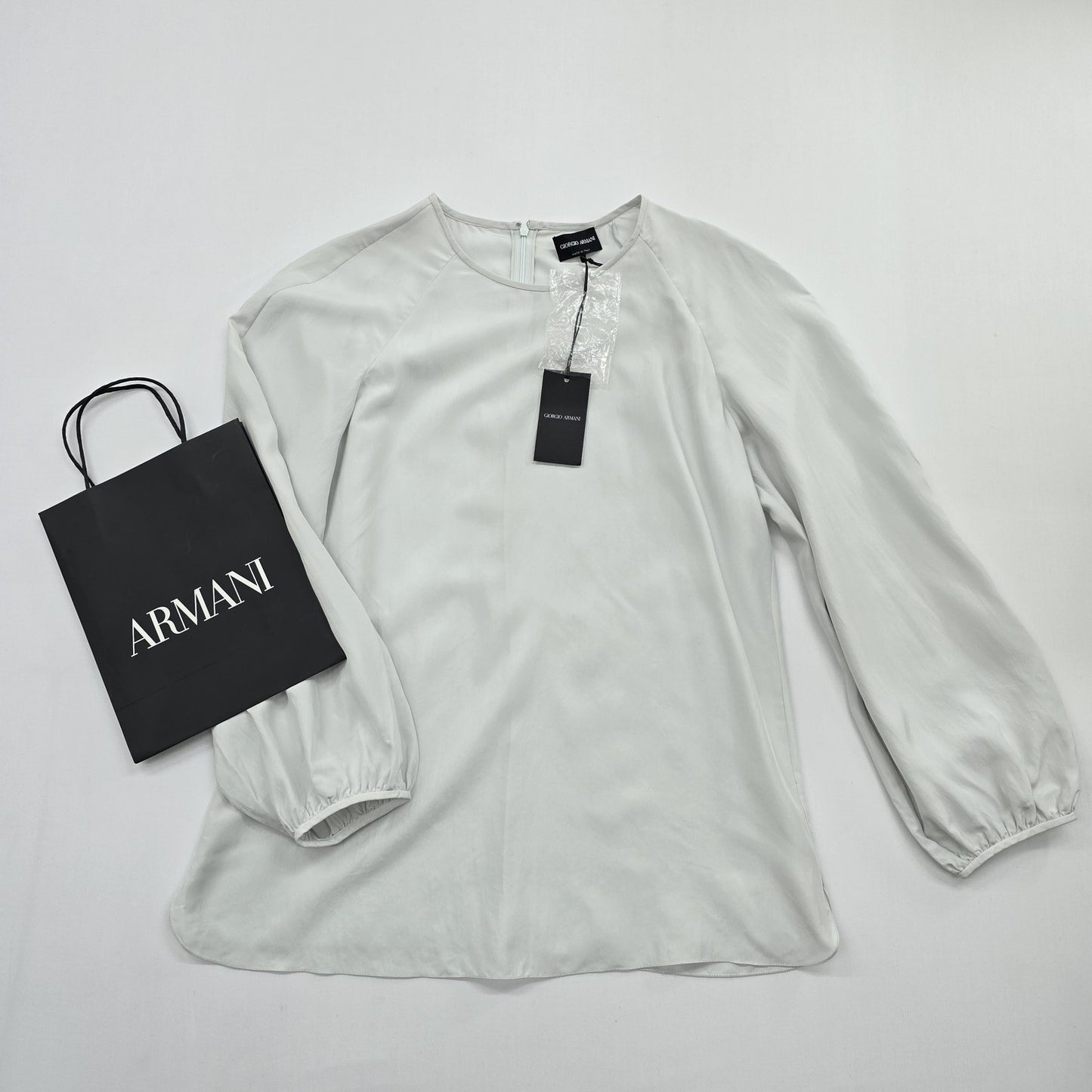 Giorgio Armani Women White Blouse size 42 product image 1