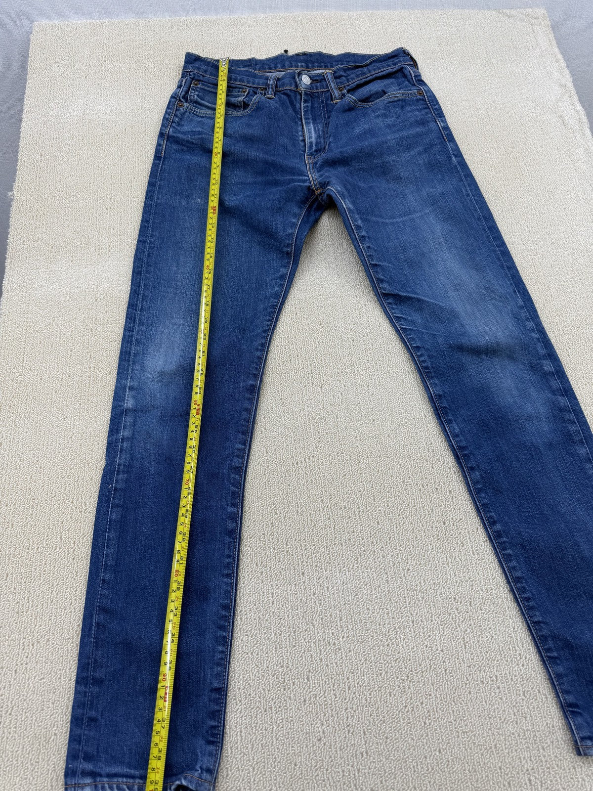 Levi's 512 Slim Taper Jeans Men 31x32 Blue Vintage Medium Wash