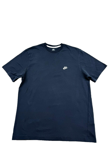 Nike Men's Medium Midnight Navy Cotton T-Shirt Short Sleeve Crewneck