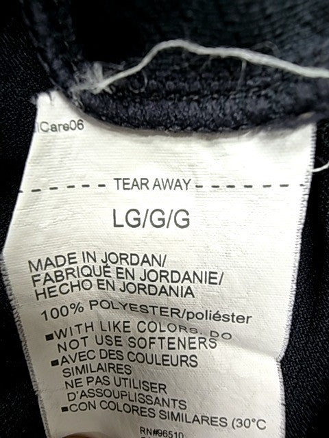 Under Armour HeatGear Black Polo Shirt Men's LG Short Sleeve Loose