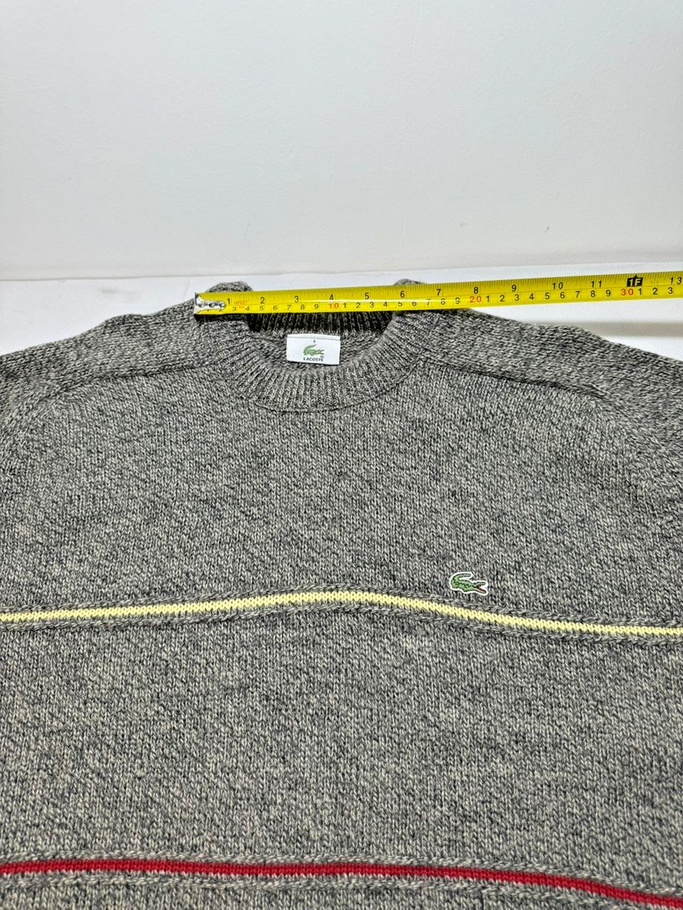 Lacoste Grey Knitted Sweater - Men