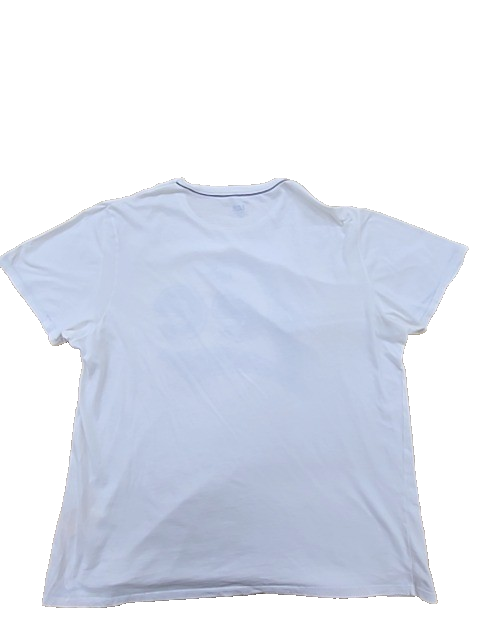 Lee White Graphic Logo Crew Neck Cotton T-Shirt XL