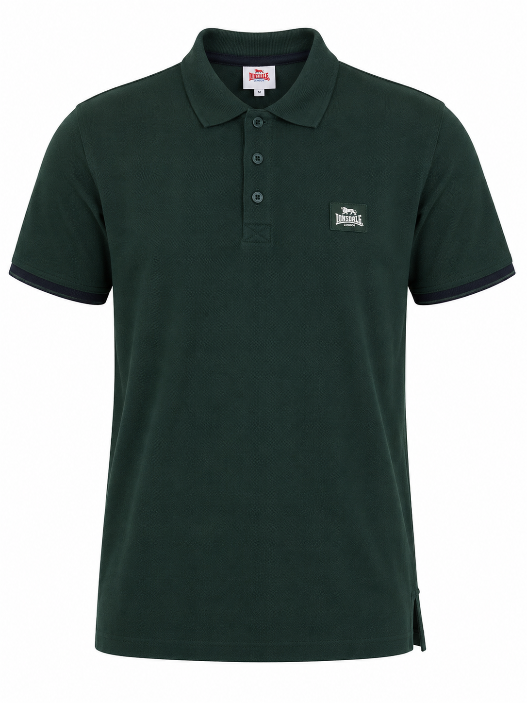 Lonsdale Men Green Polo Shirt size M product image 2