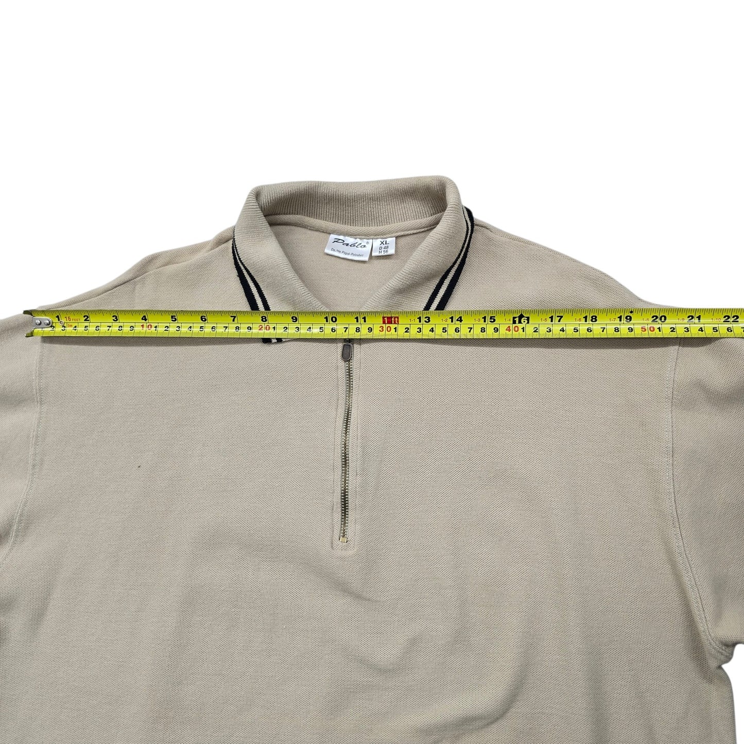 Artistic Haul Men Beige Polo Shirt size XL product image 5