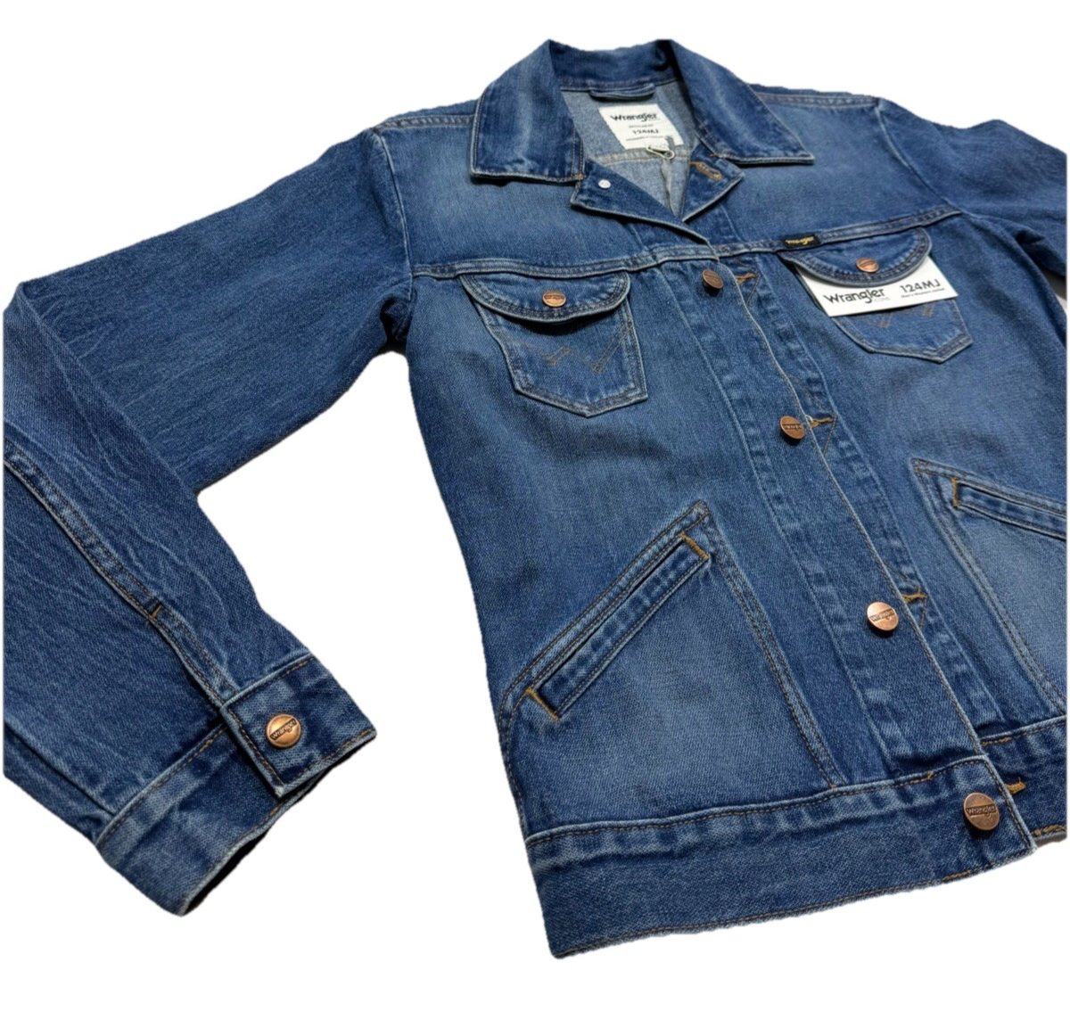 Wrangler Icons 124Mj Denim Jacket Brand New