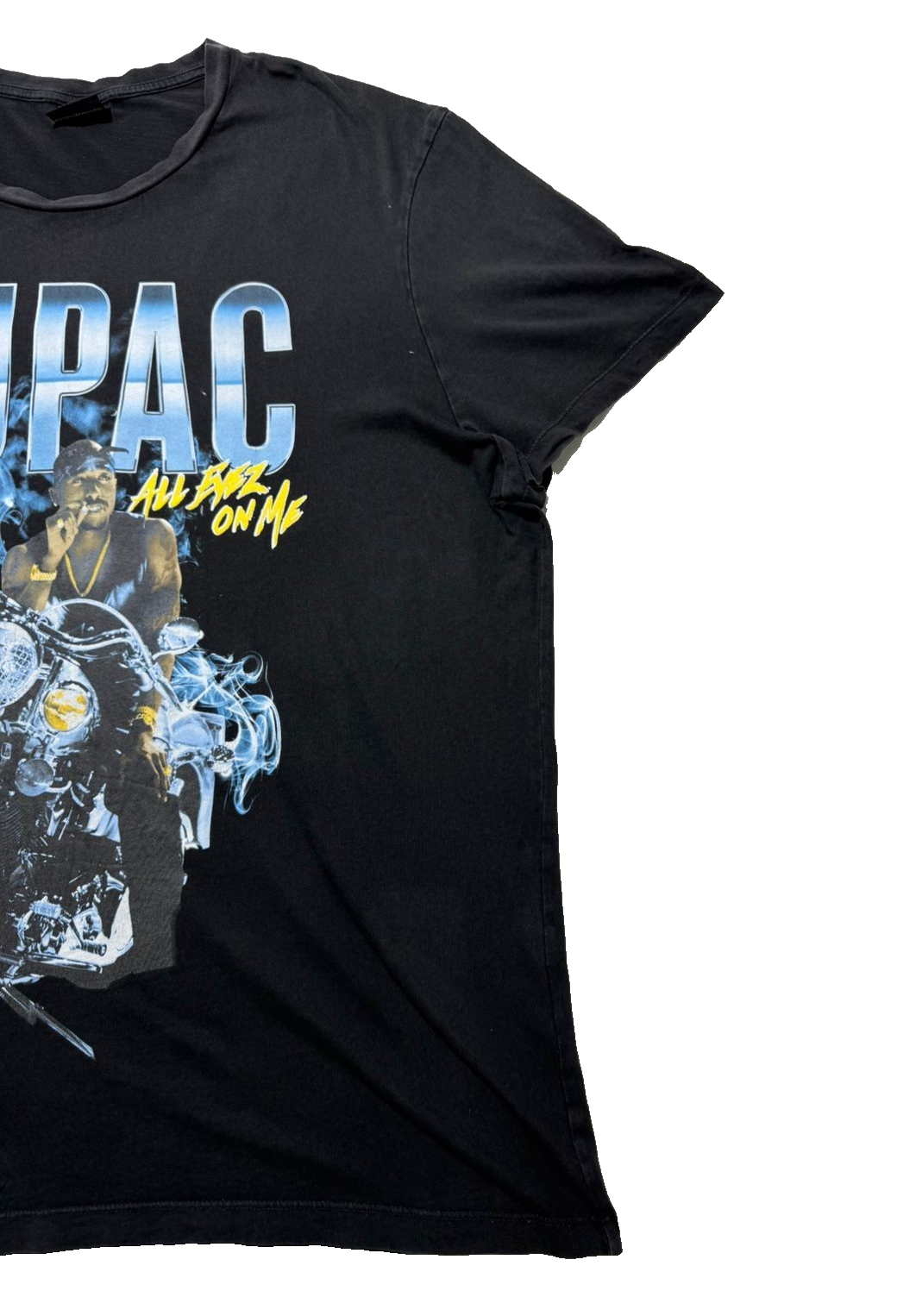 2Pac Men's T-Shirt All Eyes On Me Graphic Tee - Size XL