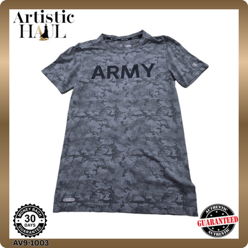Champion Pro-Tech ARMY Camo T-Shirt XL Dark Gray Men's