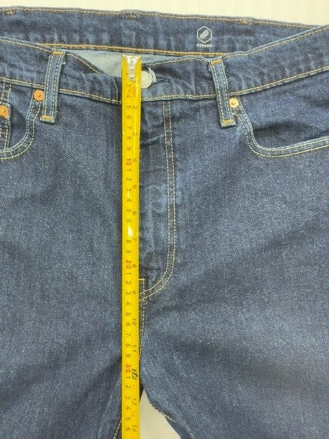 Levi's Men's 502 Taper Dark Blue Jeans W38 L32