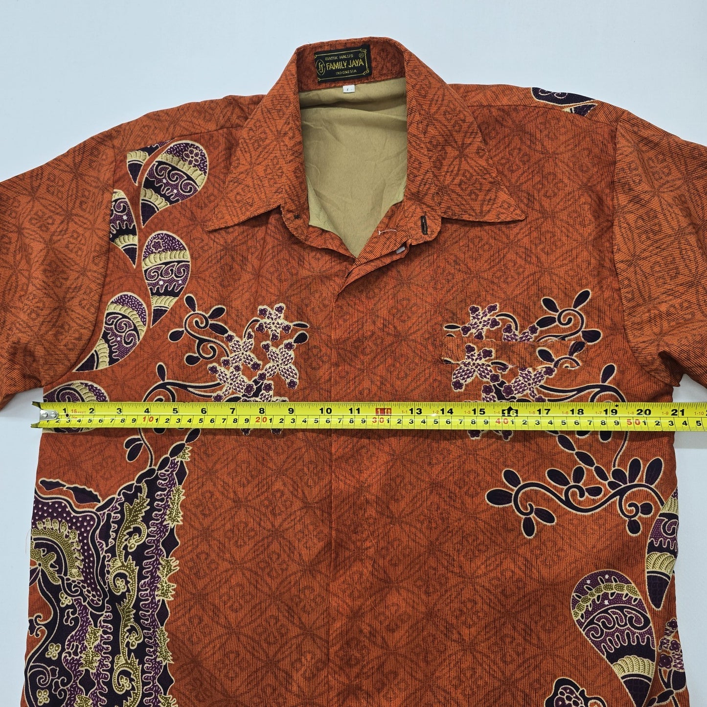 Family Jaya Men Orange Shirt product image 6