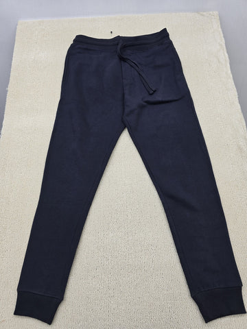 French Connection Black Slim Tapered Sweatpants Drawstring L