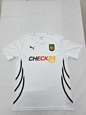 Puma Germany Soccer Jersey White M Men Short Sleeve 7682401