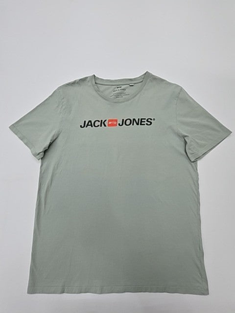 Jack & Jones Men Green T-Shirt size XXL product image 1