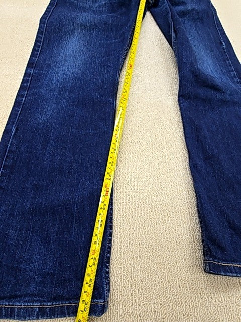 Levi's Men's 514 Straight Fit Dark Wash Jeans Size 33 Stretch