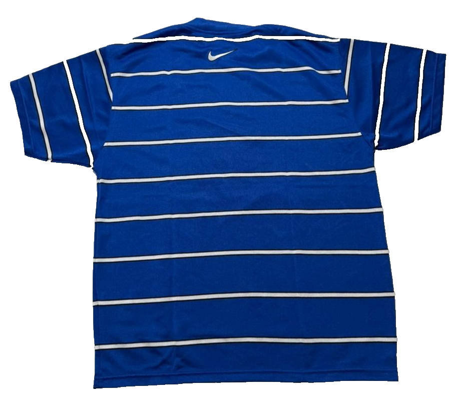 Nike Portugal Striped Blue Football Shirt - M