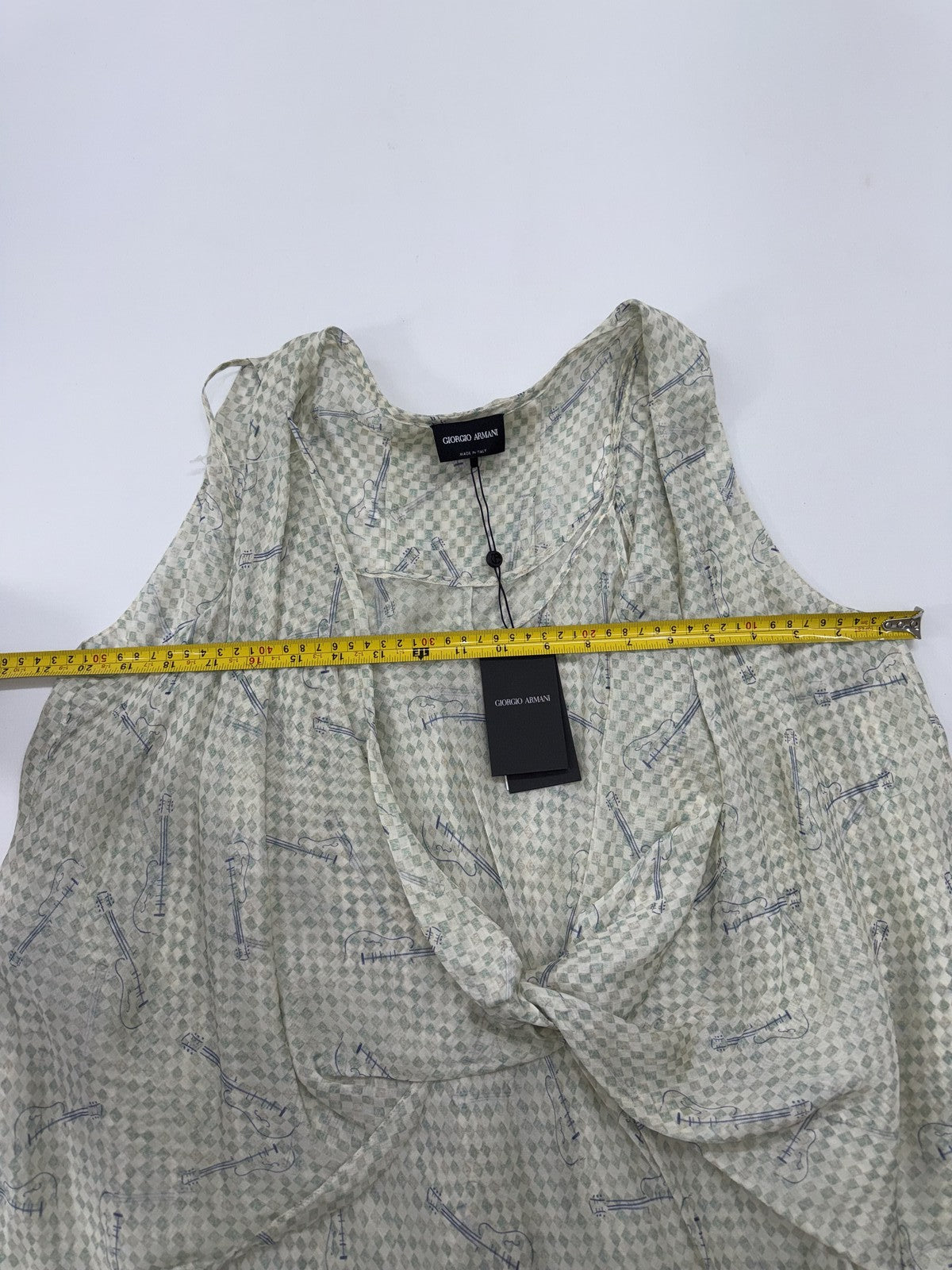 Giorgio Armani Women Green Blouse size 44 product image 8
