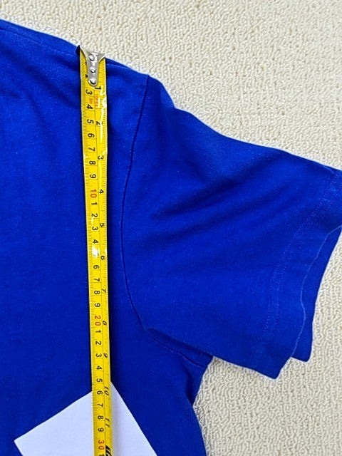 Adidas Men's XS Blue Logo T-Shirt Short Sleeve Crew Neck