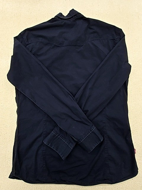 Levi's Men's Black XL Long Sleeve Button Down Dress Shirt