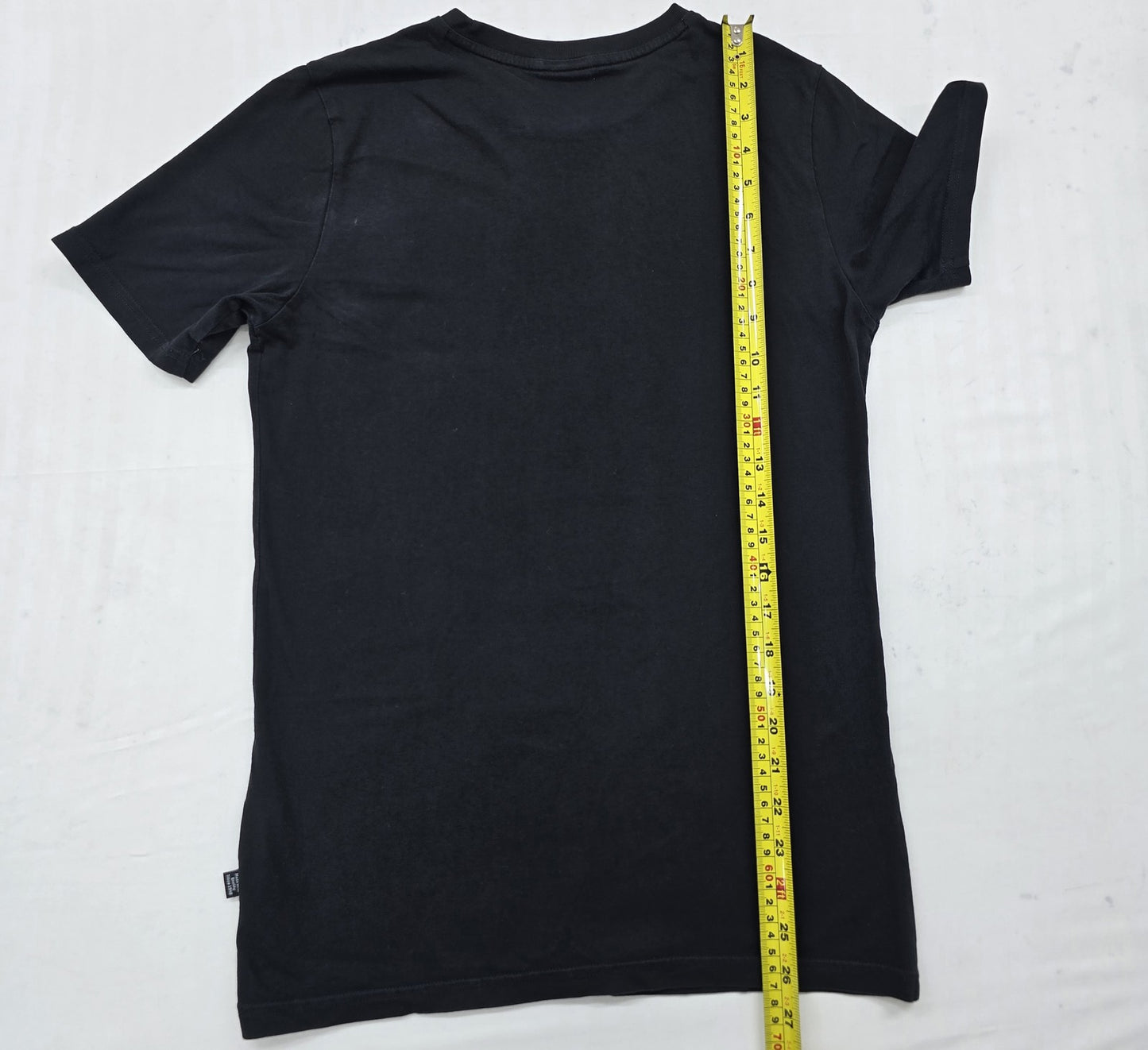 Puma Men's Black Crew Neck Short Sleeve Tee XS Regular Fit
