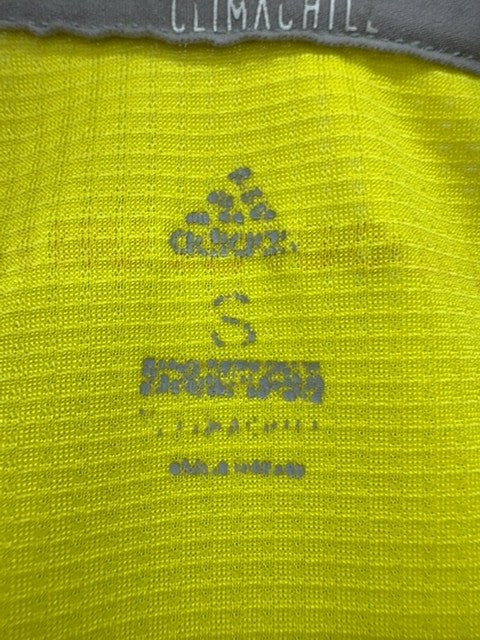 Adidas Colombia National Team Yellow Jersey S Climacool Short Sleeve