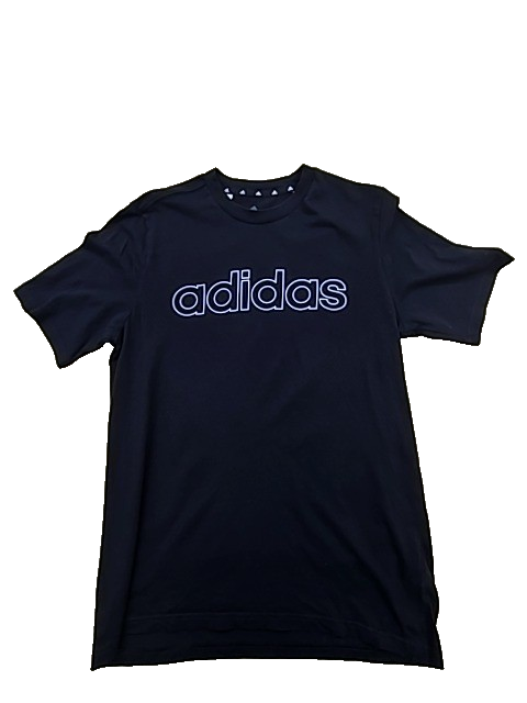 Adidas Black XL Short Sleeve Crewneck Cotton T-Shirt Unisex