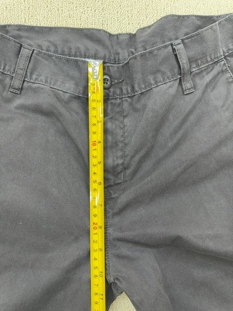 Carhartt Men's Gray Utility Work Pants 31x34 Canvas Loose