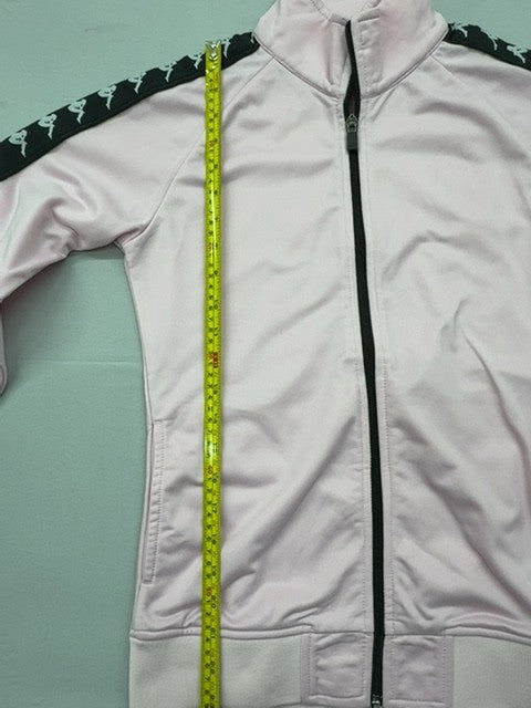 Kappa Women's Pink Track Jacket M Long Sleeve Zipper Med