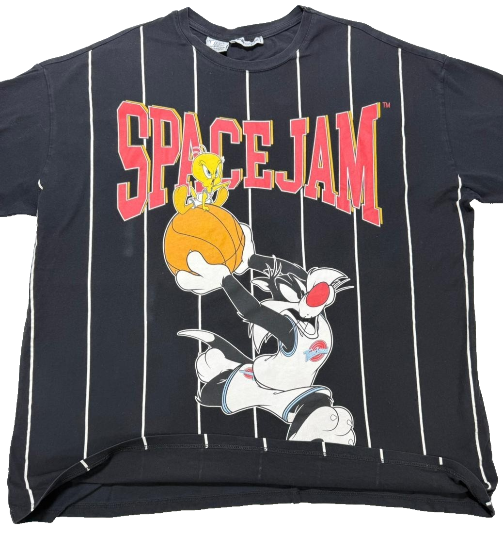 Space Jam Looney Tunes Graphic Shirt | Size: XXL