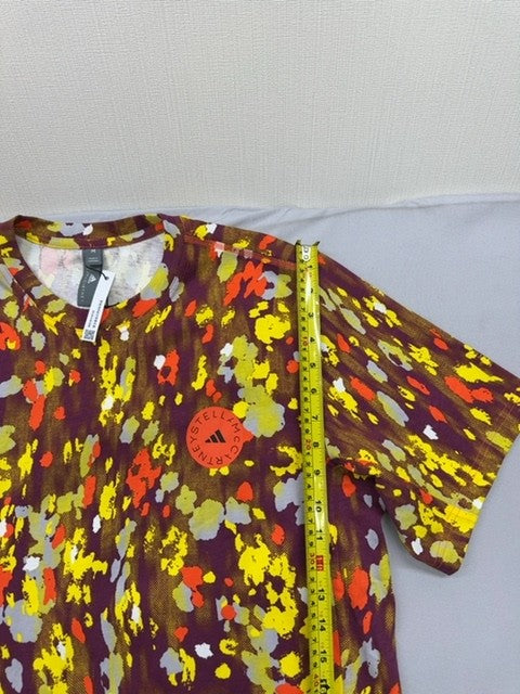 Adidas by Stella McCartney Multicolor Abstract Print T-Shirt M