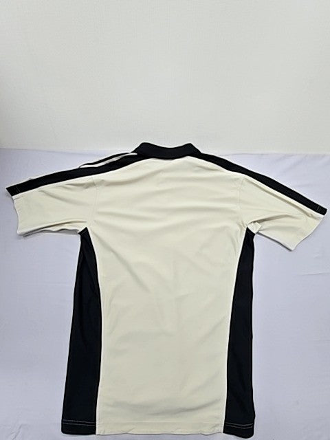 Adidas Roland Garros Polo Shirt Men's L White/Black Short Sleeve