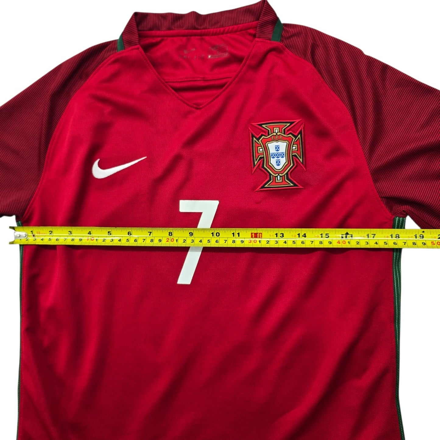 Nike Men's Portugal Red Soccer Jersey Size S Dri-FIT