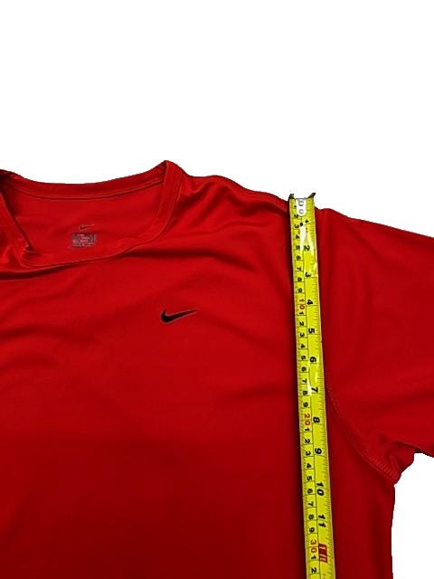 Nike Men's Red Dri-FIT Short Sleeve T-Shirt Size L