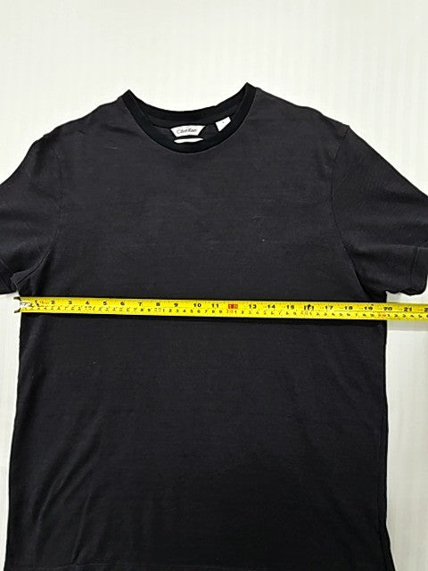 Calvin Klein Men's Black Crew Neck T-Shirt Size M Classic Fit