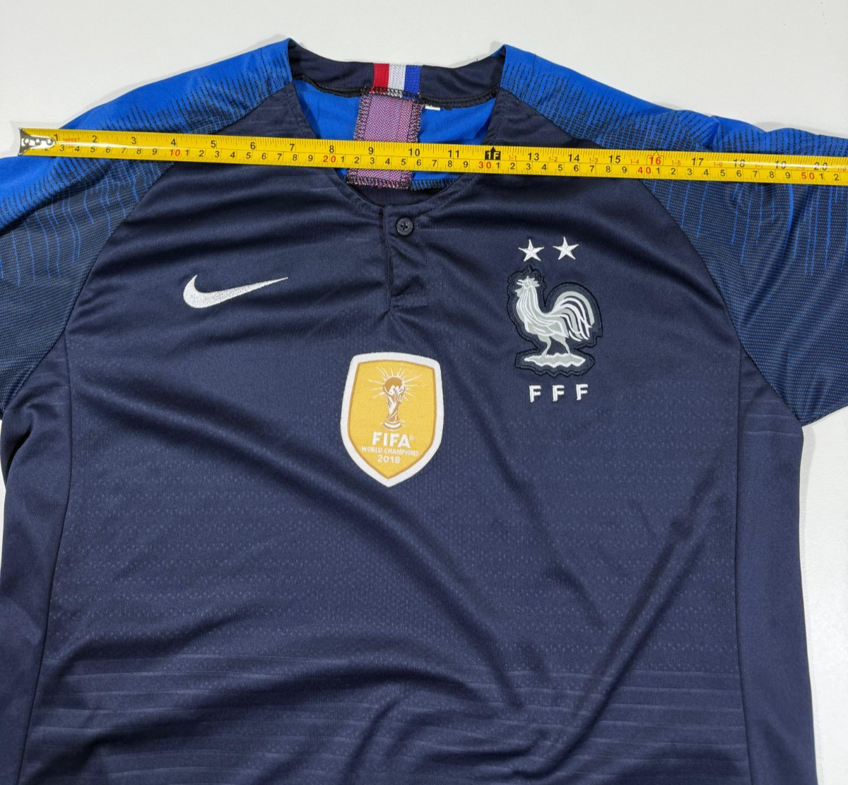 France National Team Home Jersey Nike World Cup 2018 Large Made in Thailand