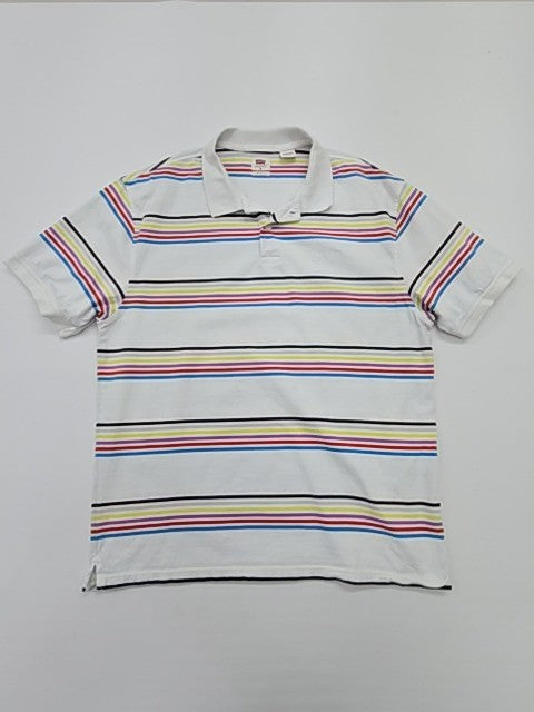 Levi's Men White Polo Shirt size S product image 1