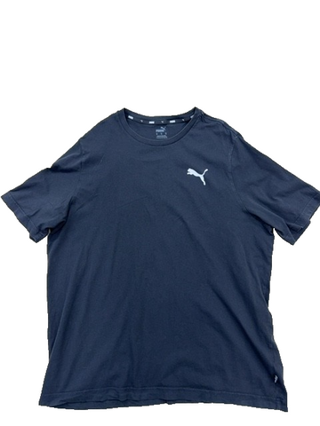 Puma Men's Black Oversized Cotton Tee XL