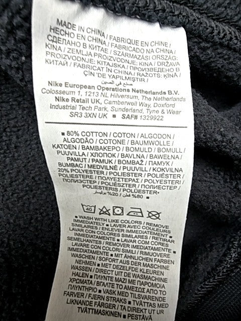 Nike Sportswear Club Sweatshirt Crew Neck Black Men's Size S