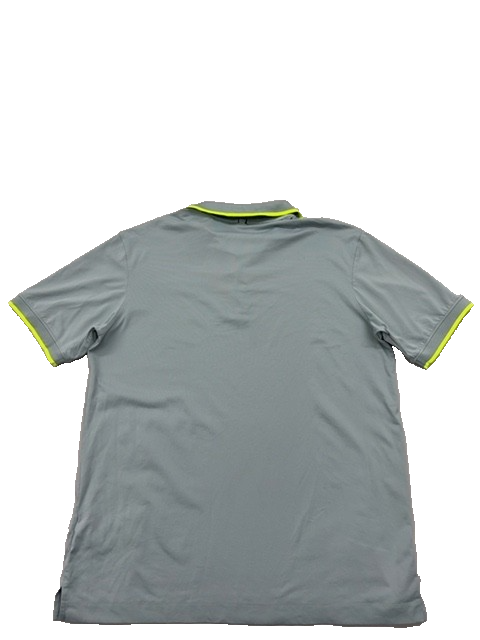 Nike Men's Grey Dri-FIT Golf Polo Size M Short Sleeve