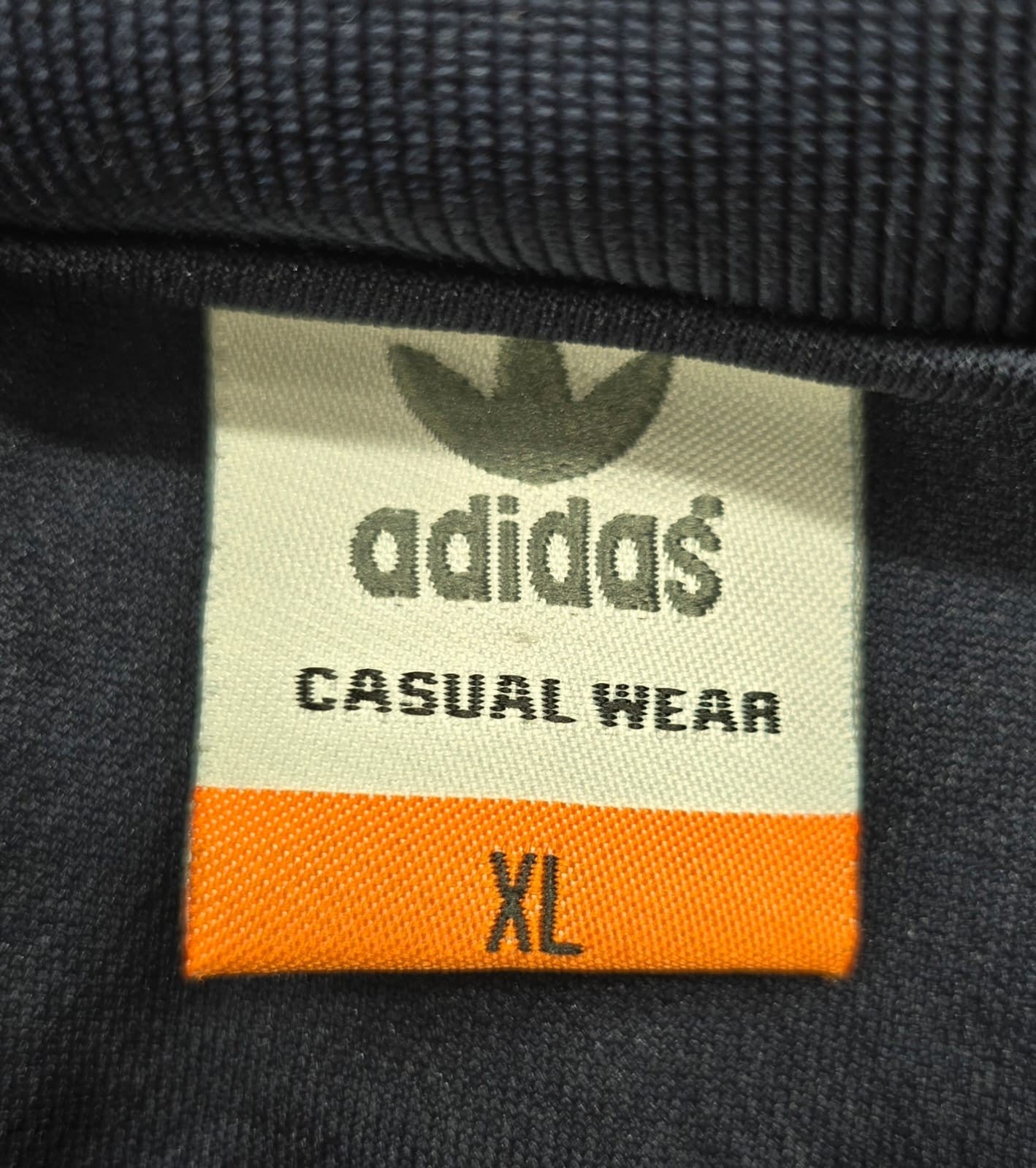Adidas Men's Navy Polo Shirt XL Short Sleeve Button-Down