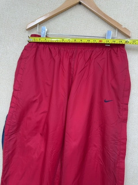 Nike Men's Red Activewear Sweatpants XL Tapered Drawstring