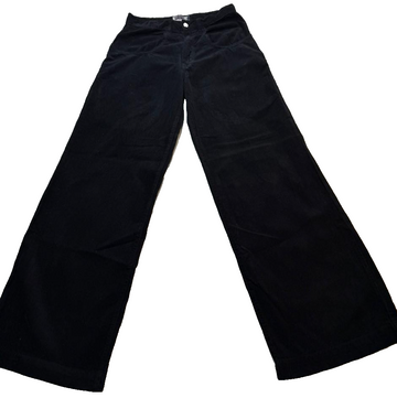 Lobel Cartoon Embroidery Wide Leg High Rise Corduroy Pants Size 38 | Unisex