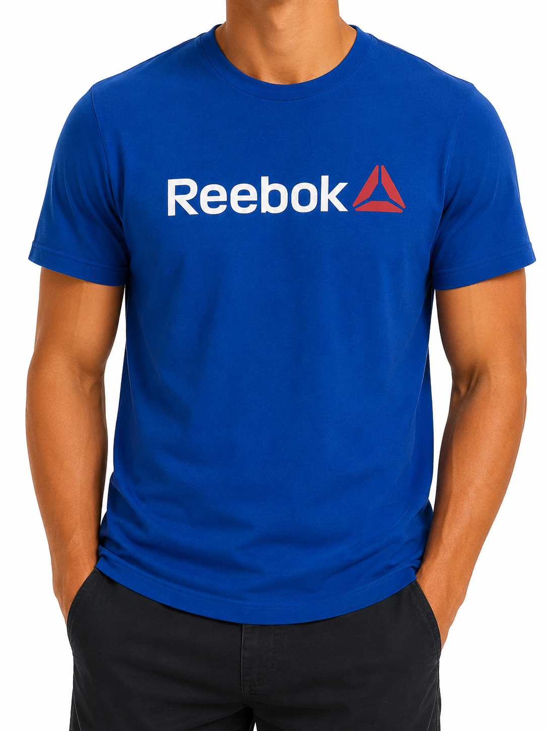 Reebok Men Blue T-Shirt size M product image 1