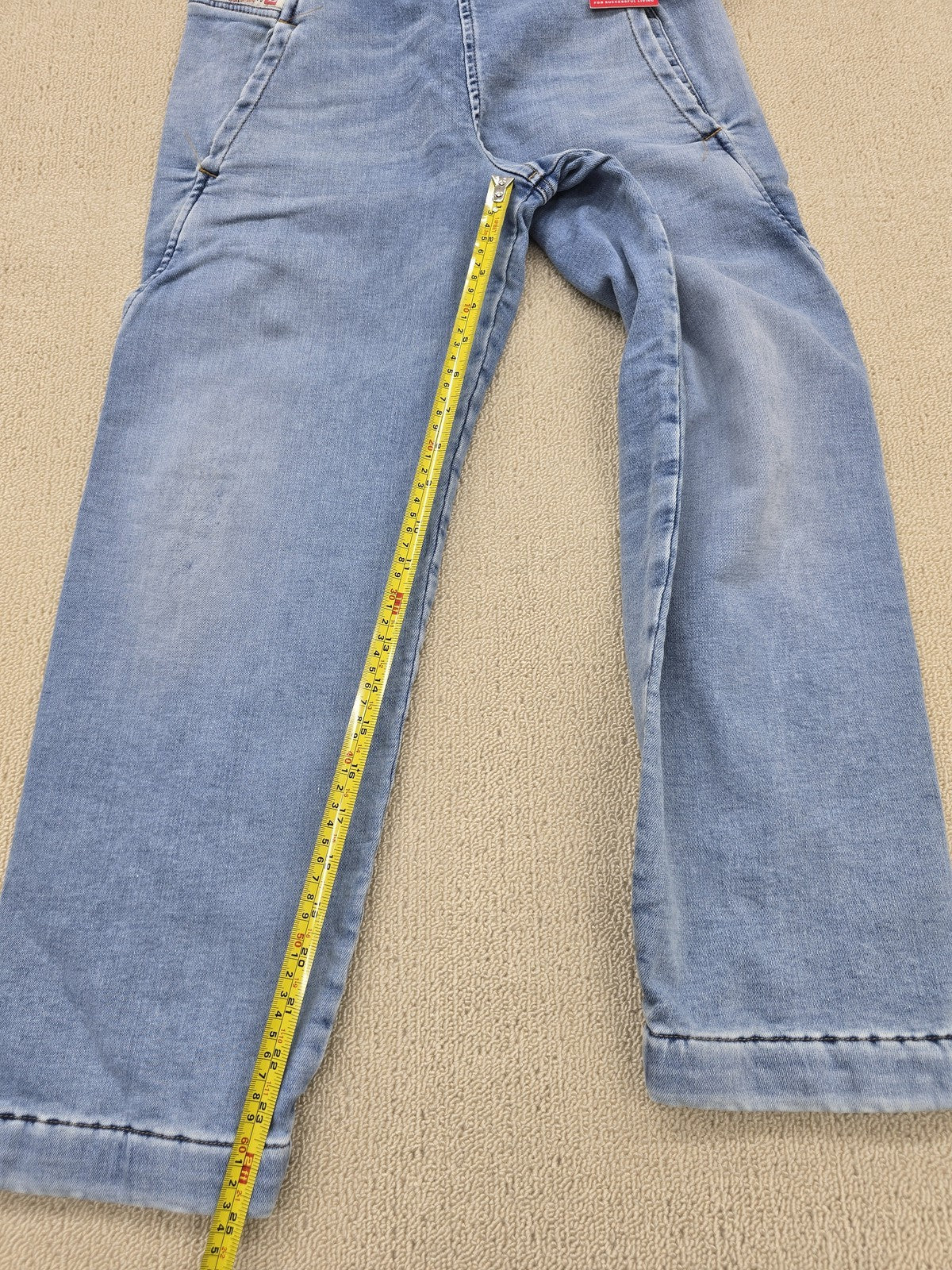 Diesel Living Blue W23 Jeans 98% Cotton Stretch MPN CA25954