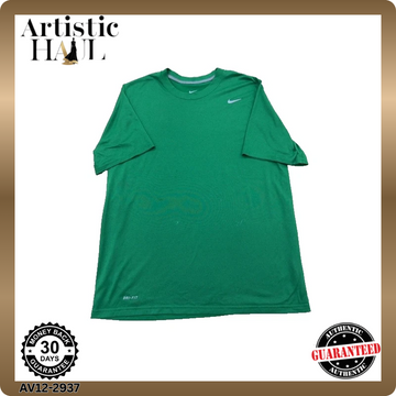 Nike Men's Green Dri-FIT T-Shirt XL Short Sleeve Crewneck