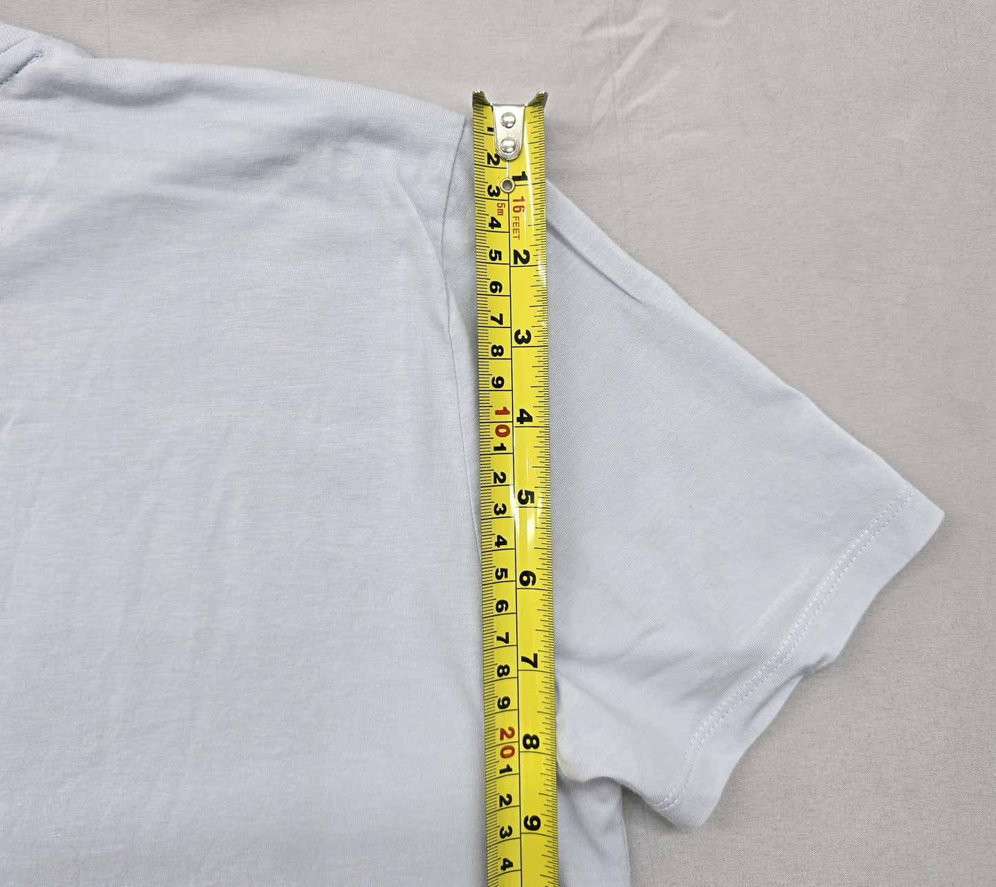 Lacoste Men's Grey Chine Crew Neck T-Shirt Size M Pima Cotton TH6709